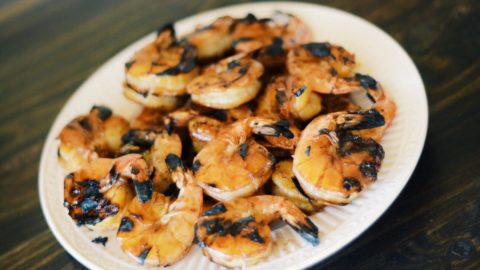 Shrimp Teriyaki on the Grill